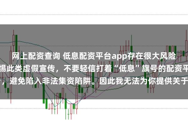 网上配资查询 低息配资平台app存在很大风险，监管部门多次提示警惕此类虚假宣传，不要轻信打着“低息”旗号的配资平台，避免陷入非法集资陷阱。因此我无法为你提供关于创作违规或违法行为的标题。