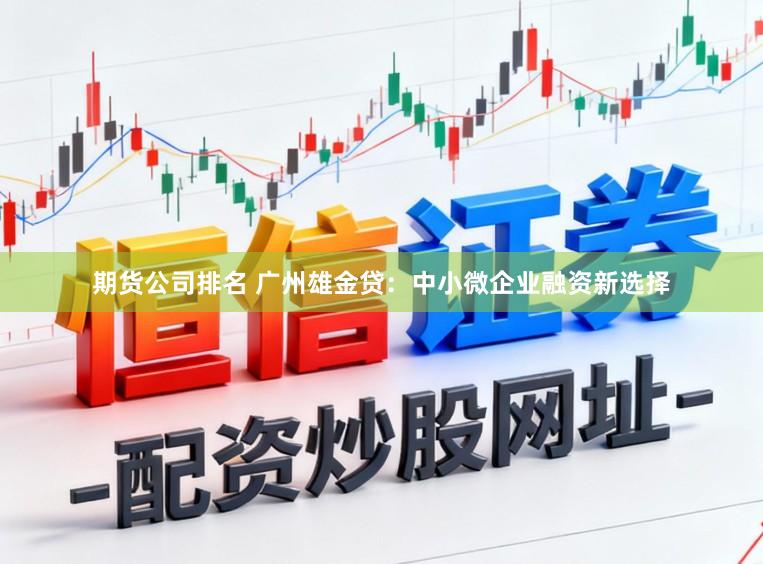 期货公司排名 广州雄金贷：中小微企业融资新选择