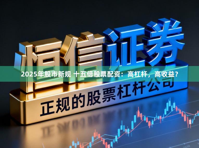 2025年股市新规 十五倍股票配资：高杠杆，高收益？