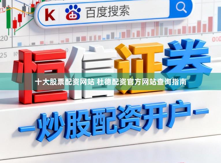 十大股票配资网站 杜德配资官方网站查询指南